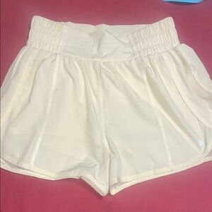 Adidas Women's Cream Shorts